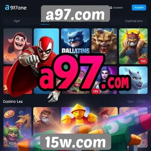Variedade de gêneros disponíveis em a97.com